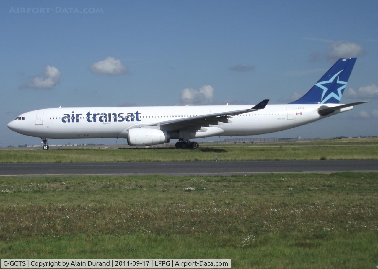 C-GCTS, 1997 Airbus A330-342 C/N 177, Set to become a fixture