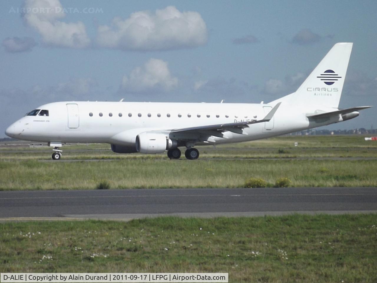 D-ALIE, 2004 Embraer 170LR (ERJ-170-100LR) C/N 17000059, Not a scheduled visitor locally, Cirrus'flagship is called by Lufthansa Regional at times