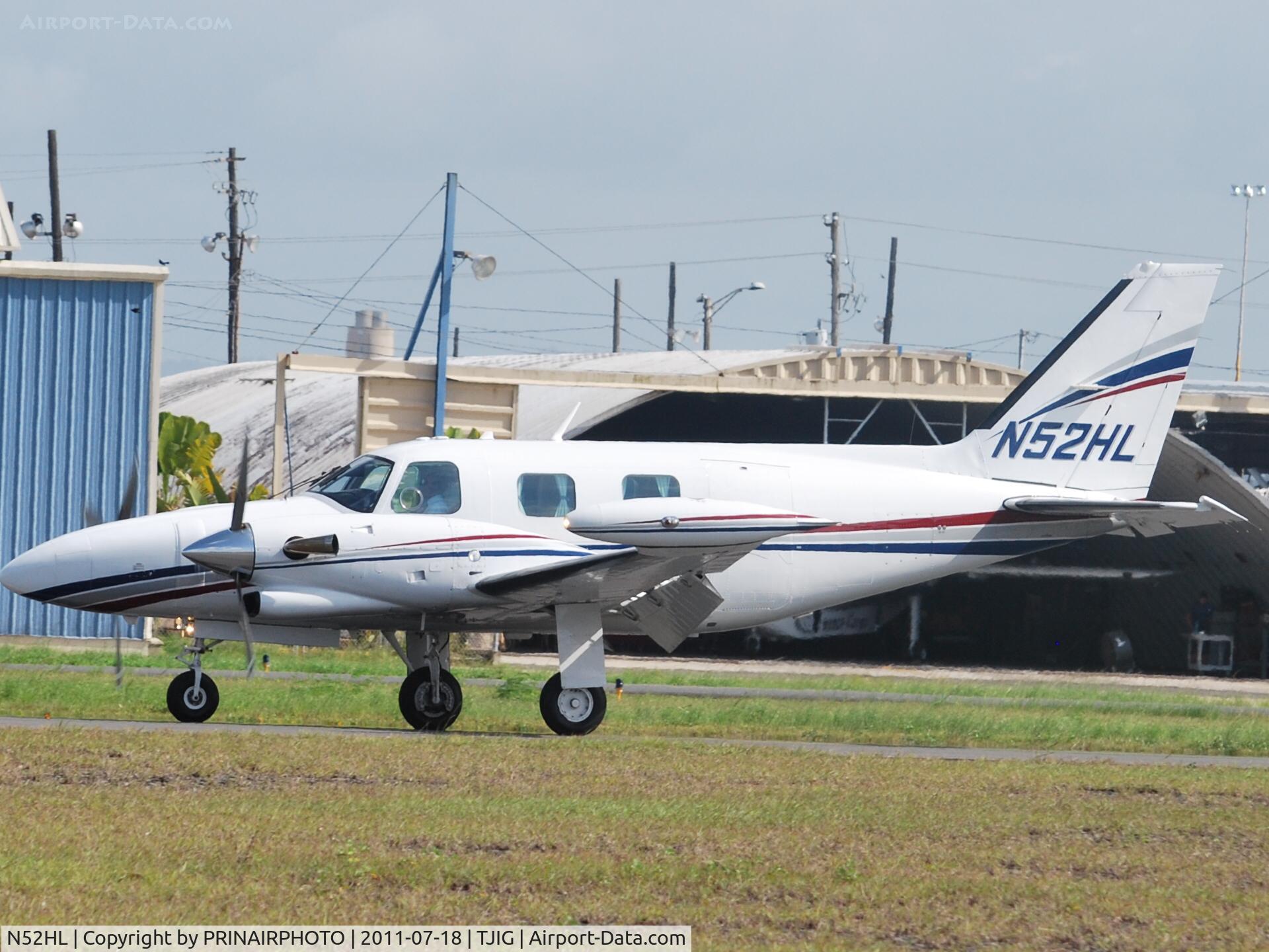 N52HL, 1980 Piper PA-31T1 Cheyenne 1 C/N 31T-8004023, PIPER CHEYENNE 1 @ ISLA GRANDE AIRPORT