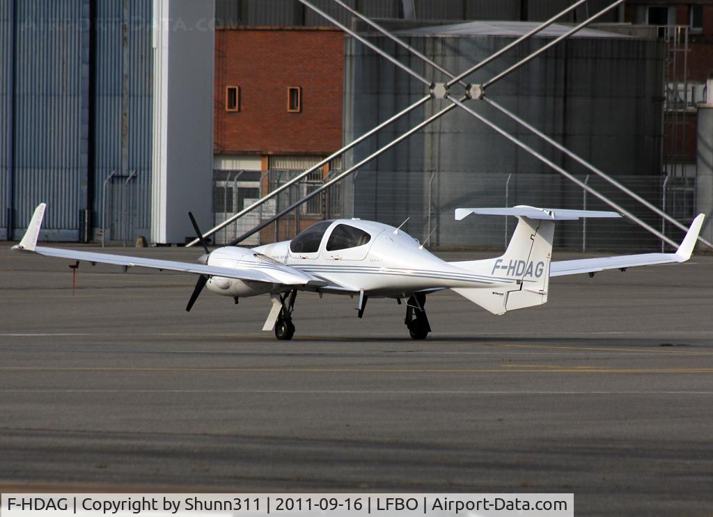 F-HDAG, Diamond DA-42 Twin Star C/N 42.195, Parked...