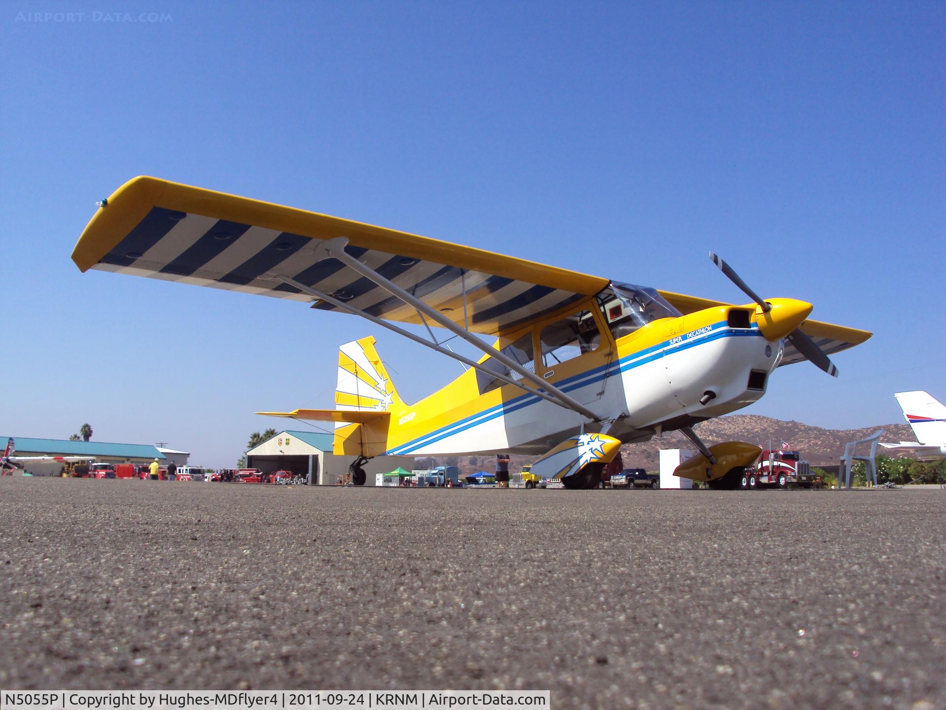 N5055P, 1979 Bellanca 8KCAB Super Decathlon C/N 541-79, N5055P at the 54th annual Ramona Airport Open House.