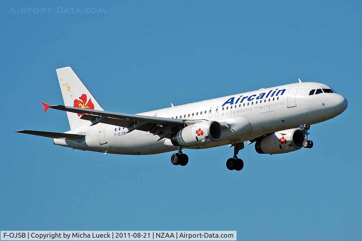 F-OJSB, Airbus A320-232 C/N 2152, At Auckland