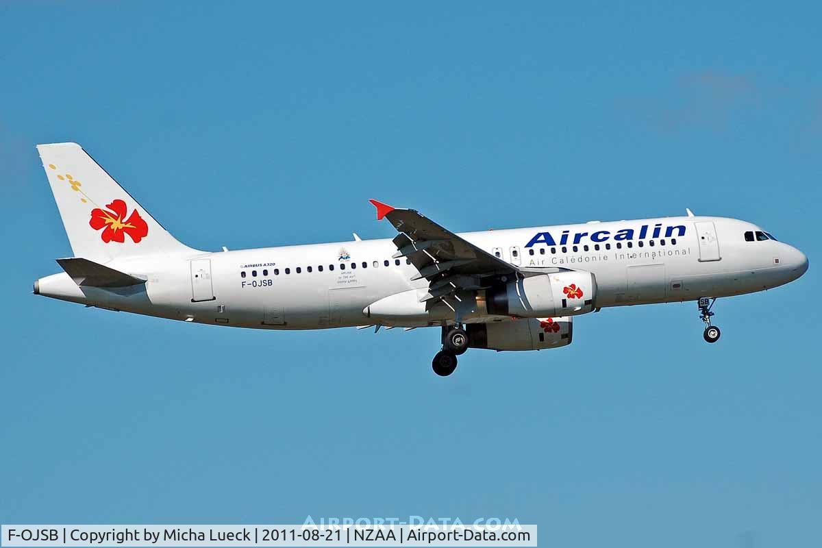 F-OJSB, Airbus A320-232 C/N 2152, At Auckland