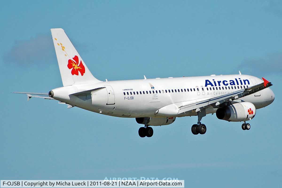 F-OJSB, Airbus A320-232 C/N 2152, At Auckland