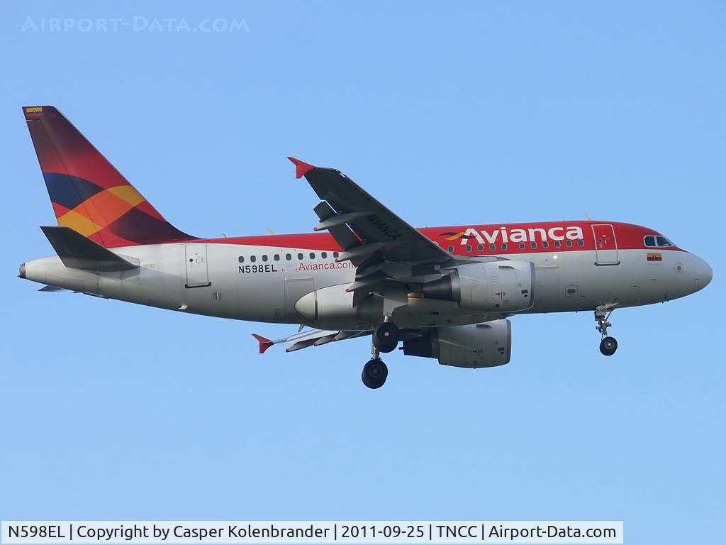 N598EL, 2005 Airbus A318-111 C/N 2552, Avianca Colombia
