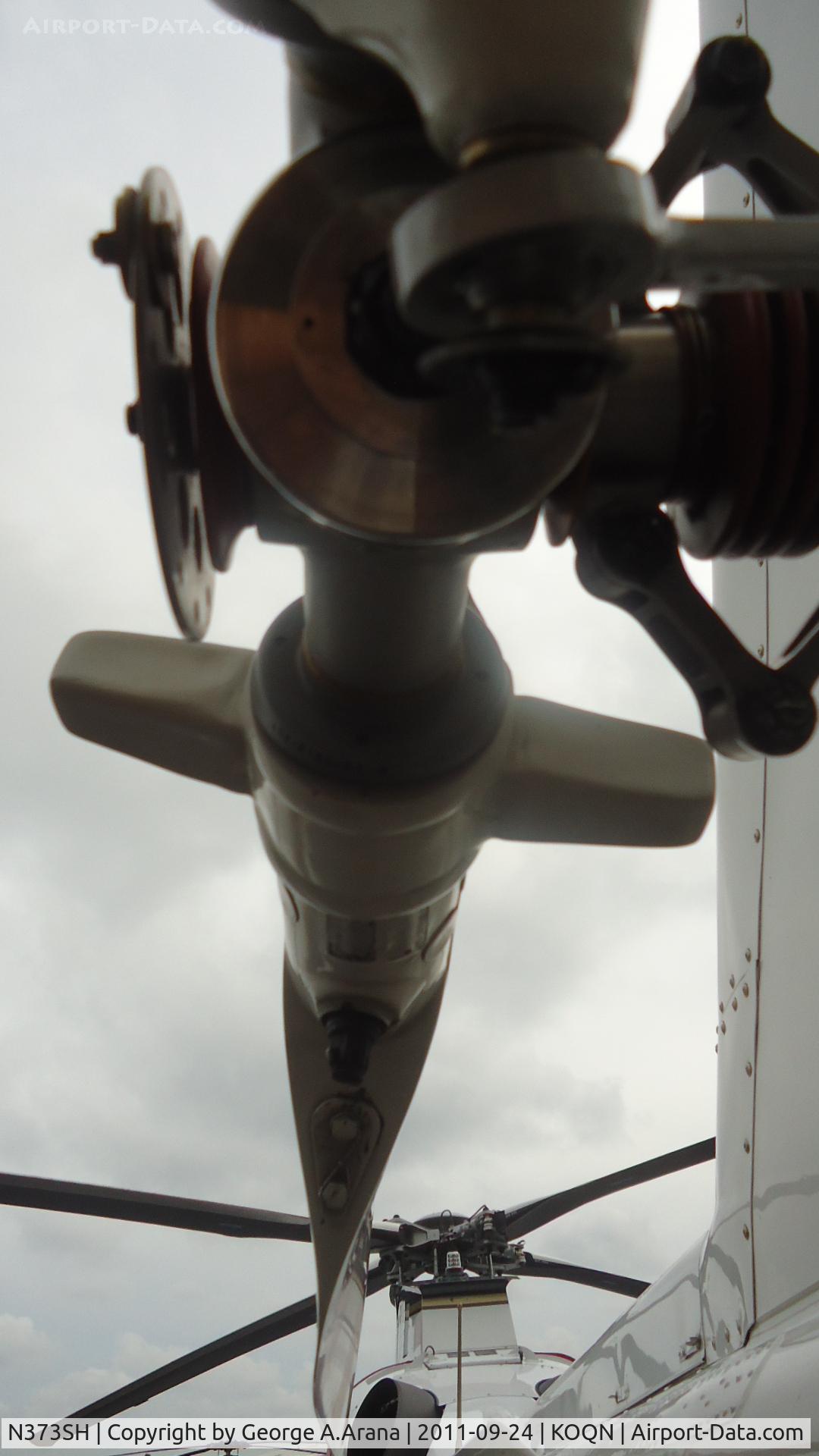 N373SH, Agusta A-109S C/N 22010, Tail rotor pitch change mechamism