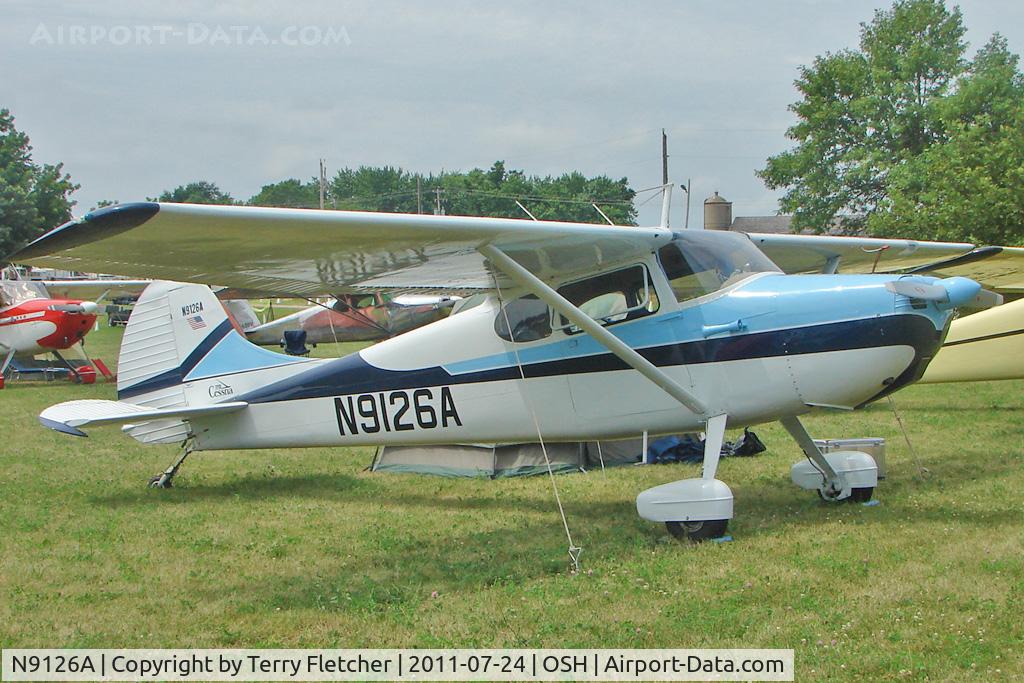 N9126A, 1950 Cessna 170A C/N 19417, At 2011 Oshkosh