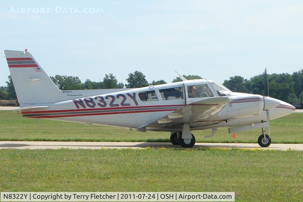 N8322Y, 1967 Piper PA-30 Twin Comanche C/N 30-1463, At 2011 Oshkosh