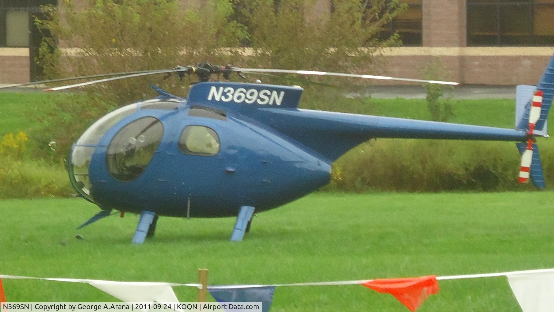 N369SN, Hughes OH-6A C/N 66-14389, Port view