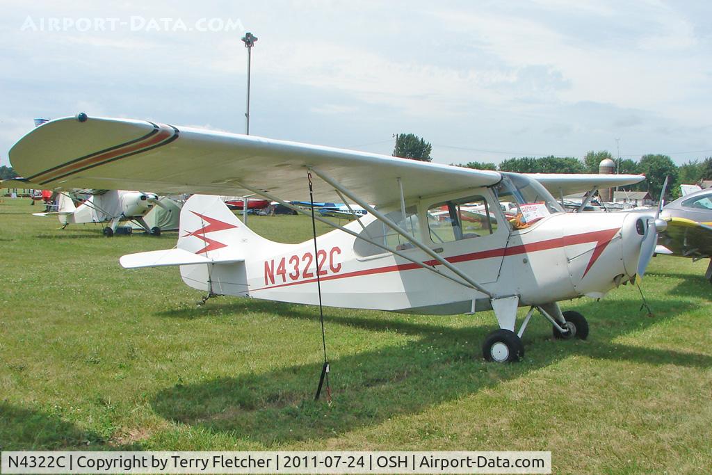 N4322C, 1955 Champion 7EC C/N 7EC-327, At 2011 Oshkosh