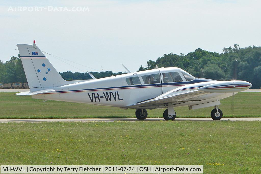VH-WVL, 1969 Piper PA-30 C Twin Comanche C/N 30-1986, At 2011 Oshkosh