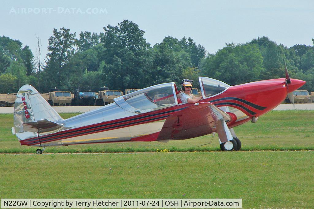 N22GW, 1949 Temco GC-1B Swift C/N 3726, At 2011 Oshkosh