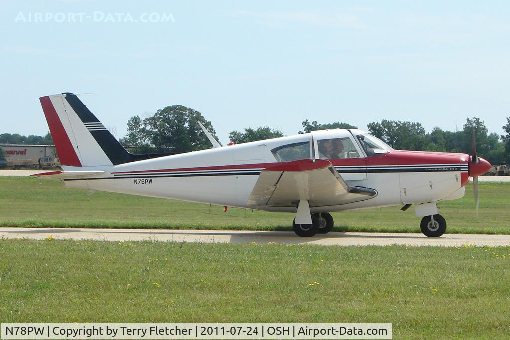 N78PW, 1963 Piper PA-24-250 Comanche C/N 24-3434, At 2011 Oshkosh