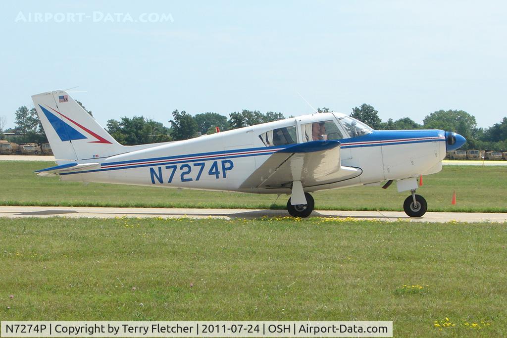 N7274P, 1961 Piper PA-24-250 Comanche C/N 24-2450, At 2011 Oshkosh