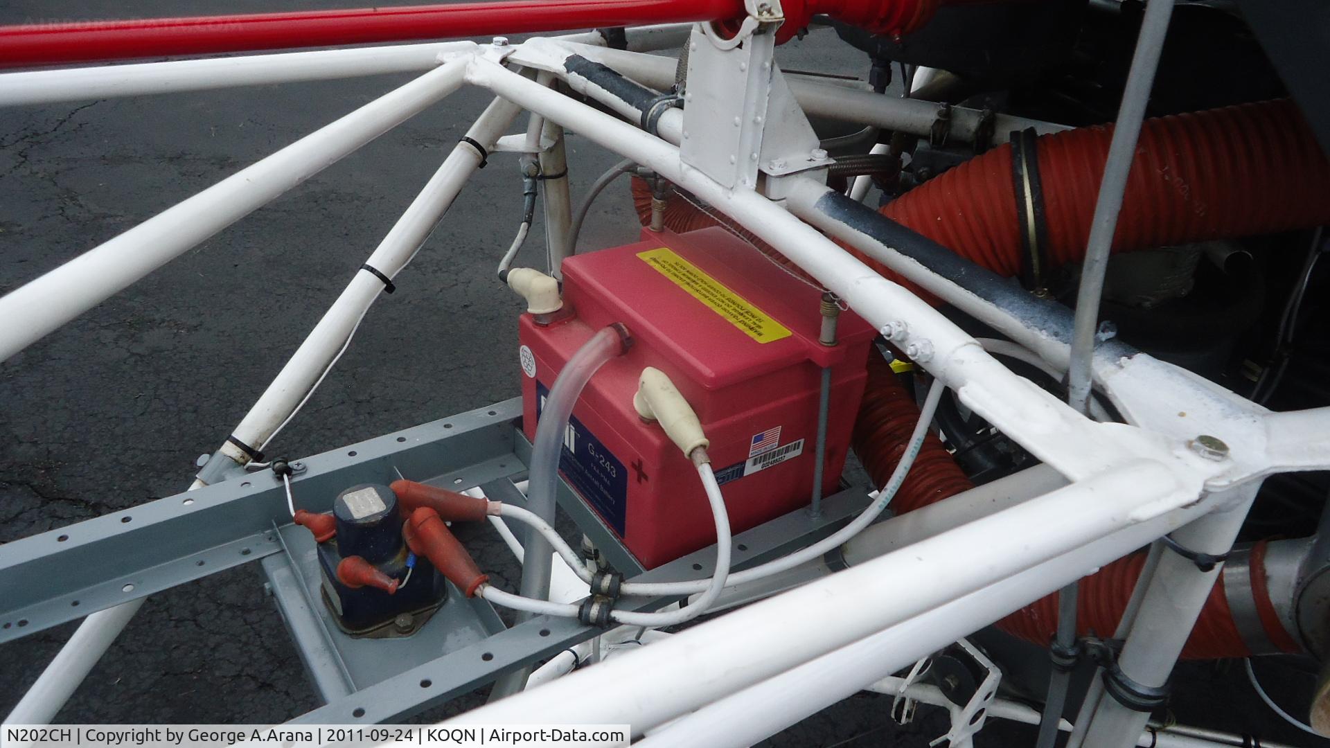 N202CH, 1951 Bell 47D-1 C/N 301, Battery and cables
