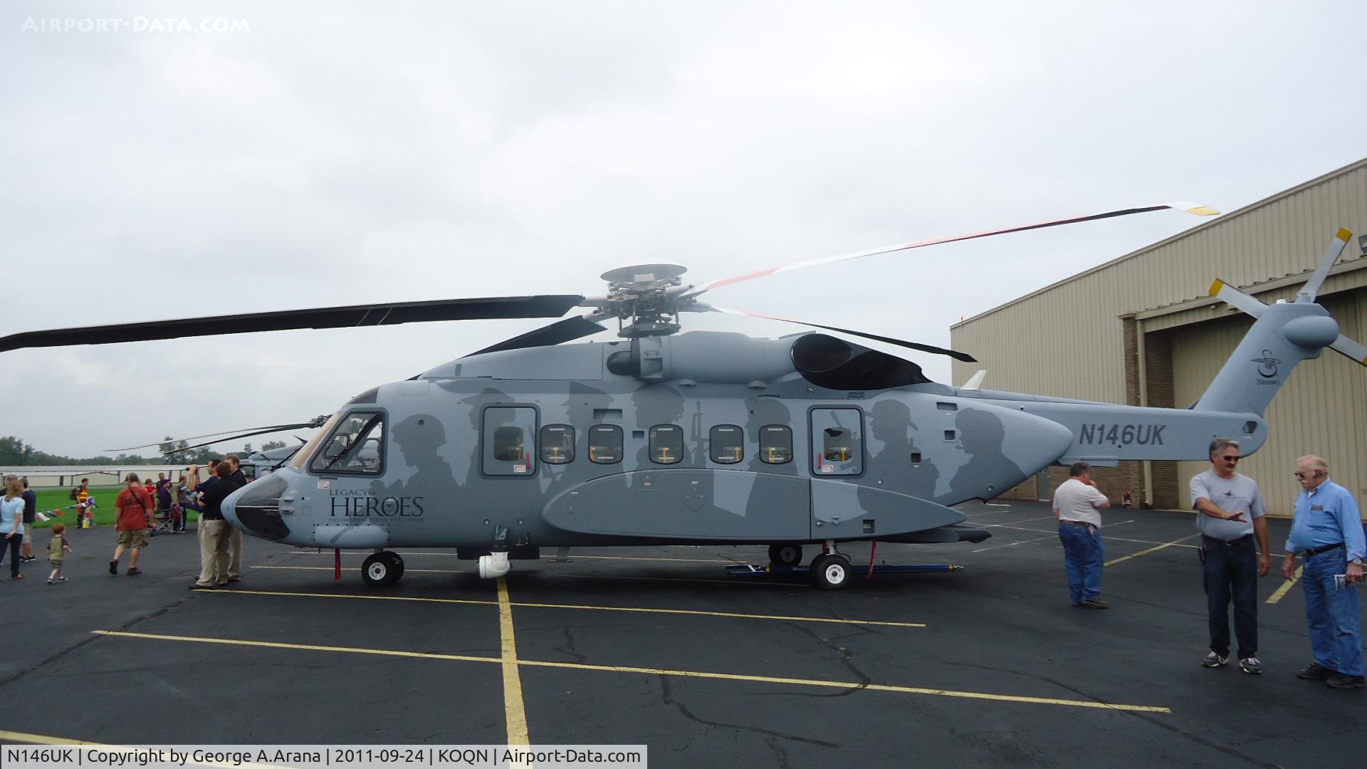 N146UK, 2011 Sikorsky S-92A C/N 92-0146, Port view