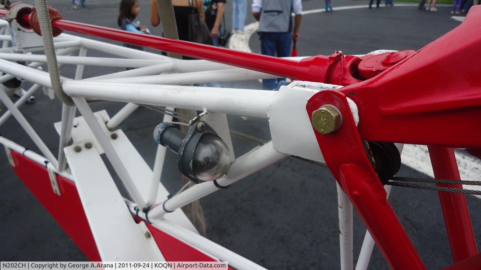 N202CH, 1951 Bell 47D-1 C/N 301, Rear tailboom frame work