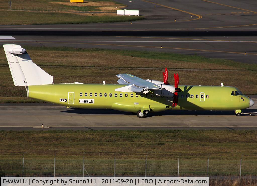 F-WWLU, 2011 ATR 72-600 C/N 970, C/n 970