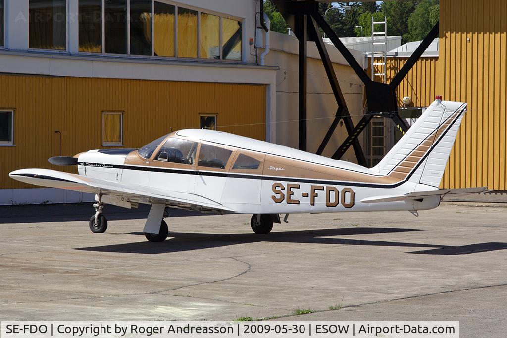SE-FDO, 1968 Piper PA-28R-180 Cherokee Arrow C/N 28R-30685, Stored at Hässlögymnasiet
