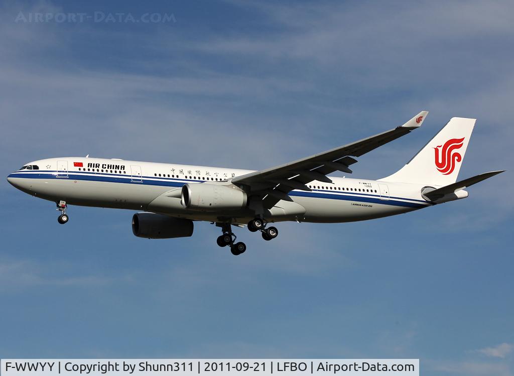 F-WWYY, 2011 Airbus A330-243 C/N 1260, C/n 1260 - To be B-6536