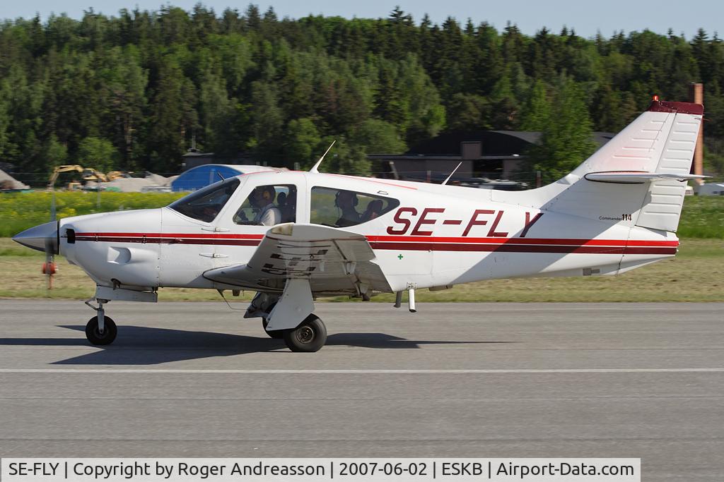 SE-FLY, 1976 Rockwell Commander 114 C/N 14010, Nice Flight Sweden HB