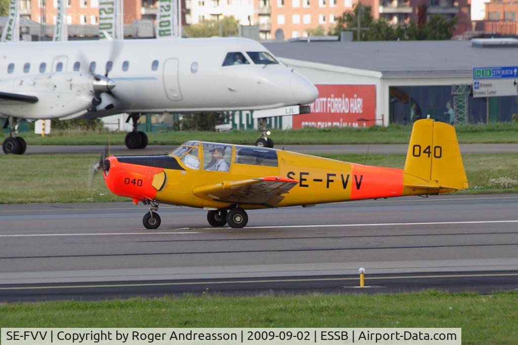 SE-FVV, 1953 Saab 91B Safir C/N 91-252, Västgöta Veteranflygförening