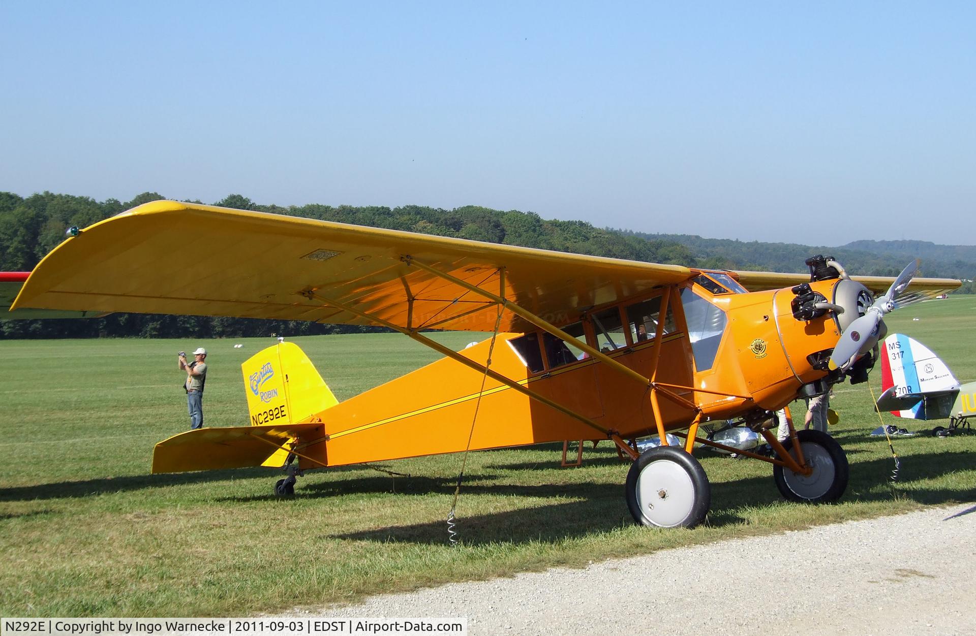 N292E, 1929 Curtiss-Wright Robin J-1 C/N 130, Curtiss-Wright Robin J-1 at the 2011 Hahnweide Fly-in, Kirchheim unter Teck airfield