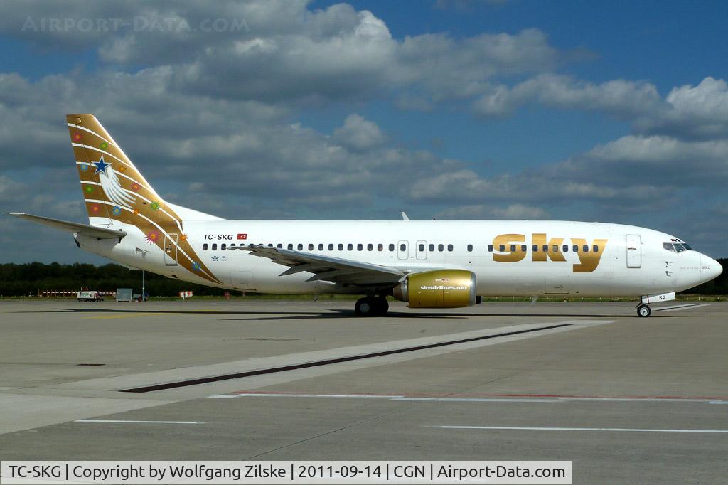 TC-SKG, 1991 Boeing 737-4Q8 C/N 25371, visitor