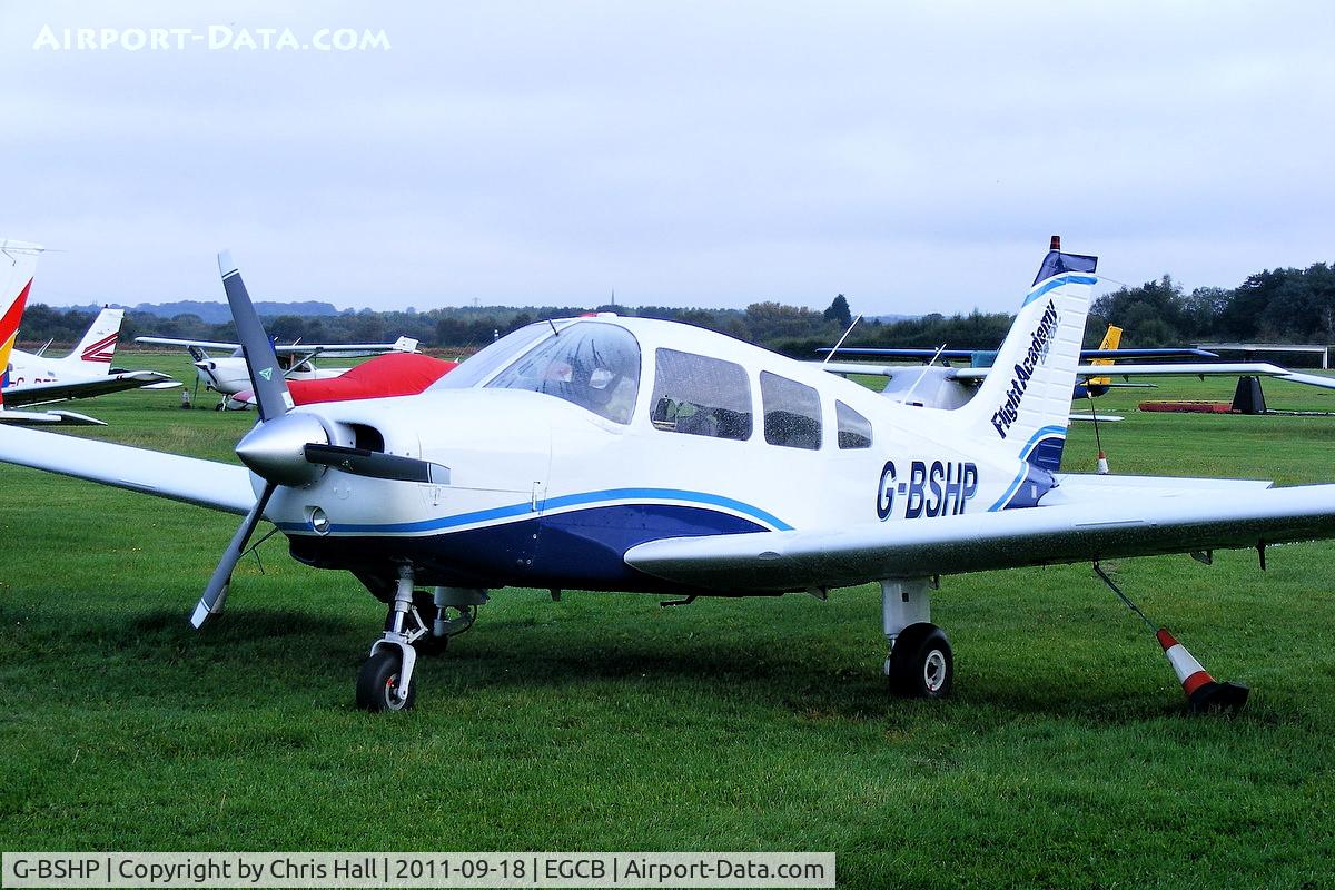 G-BSHP, 1986 Piper PA-28-161 Warrior C/N 28-8616002, new addition to the Flight Academy fleet based at Barton