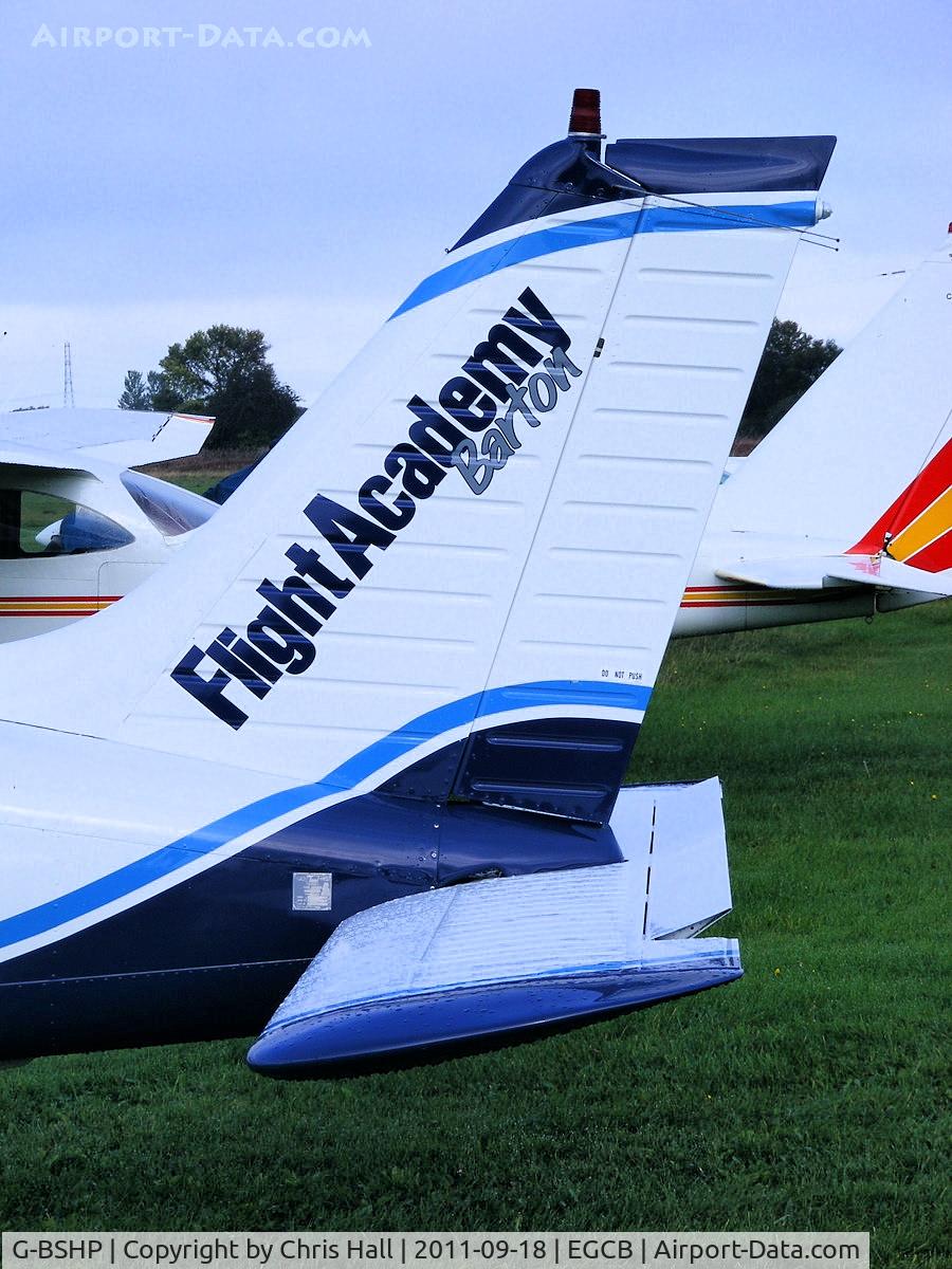 G-BSHP, 1986 Piper PA-28-161 Warrior C/N 28-8616002, new addition to the Flight Academy fleet based at Barton