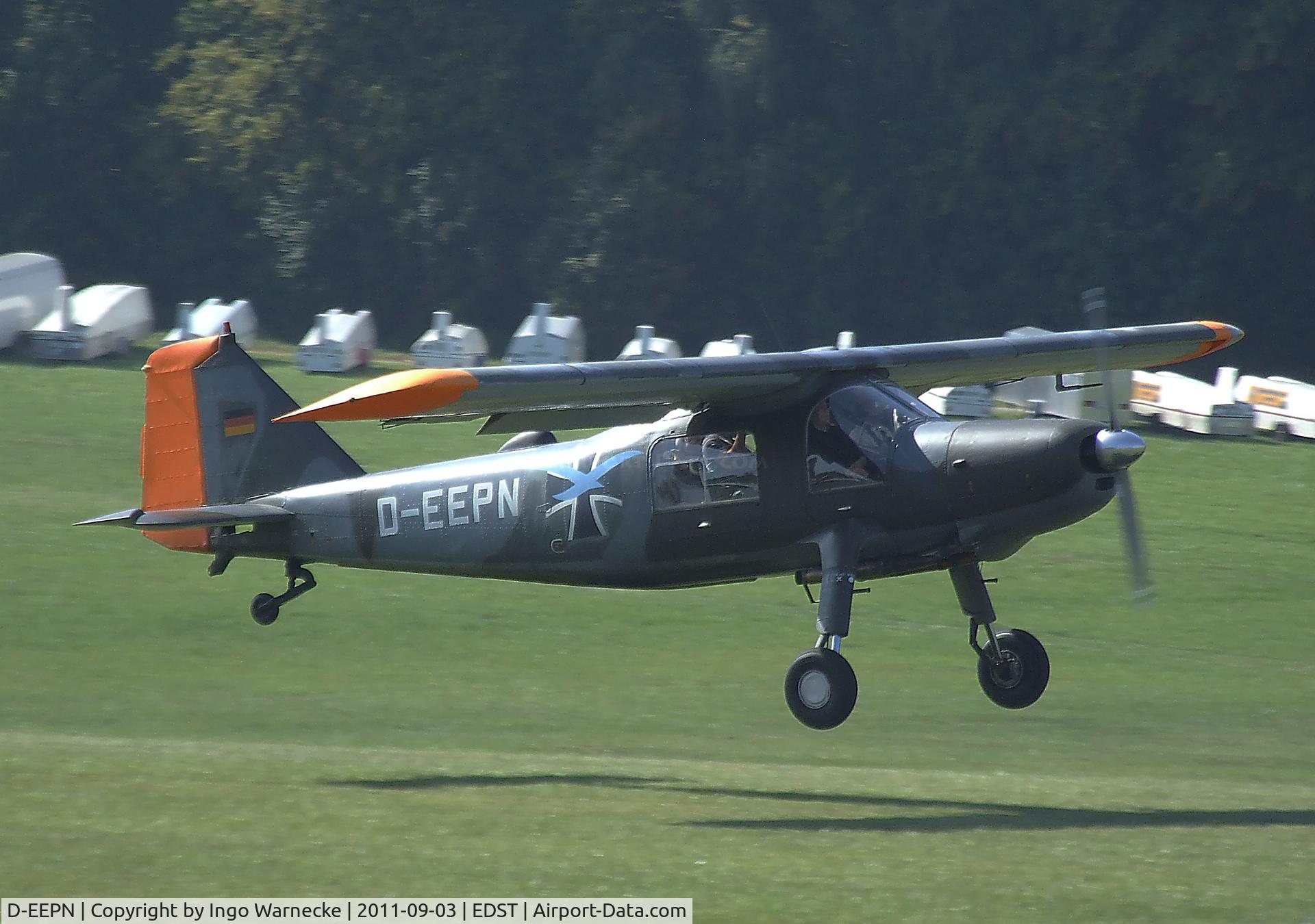 D-EEPN, 1959 Dornier Do-27A-4 C/N 395, Dornier Do 27Q-1 at the 2011 Hahnweide Fly-in, Kirchheim unter Teck airfield