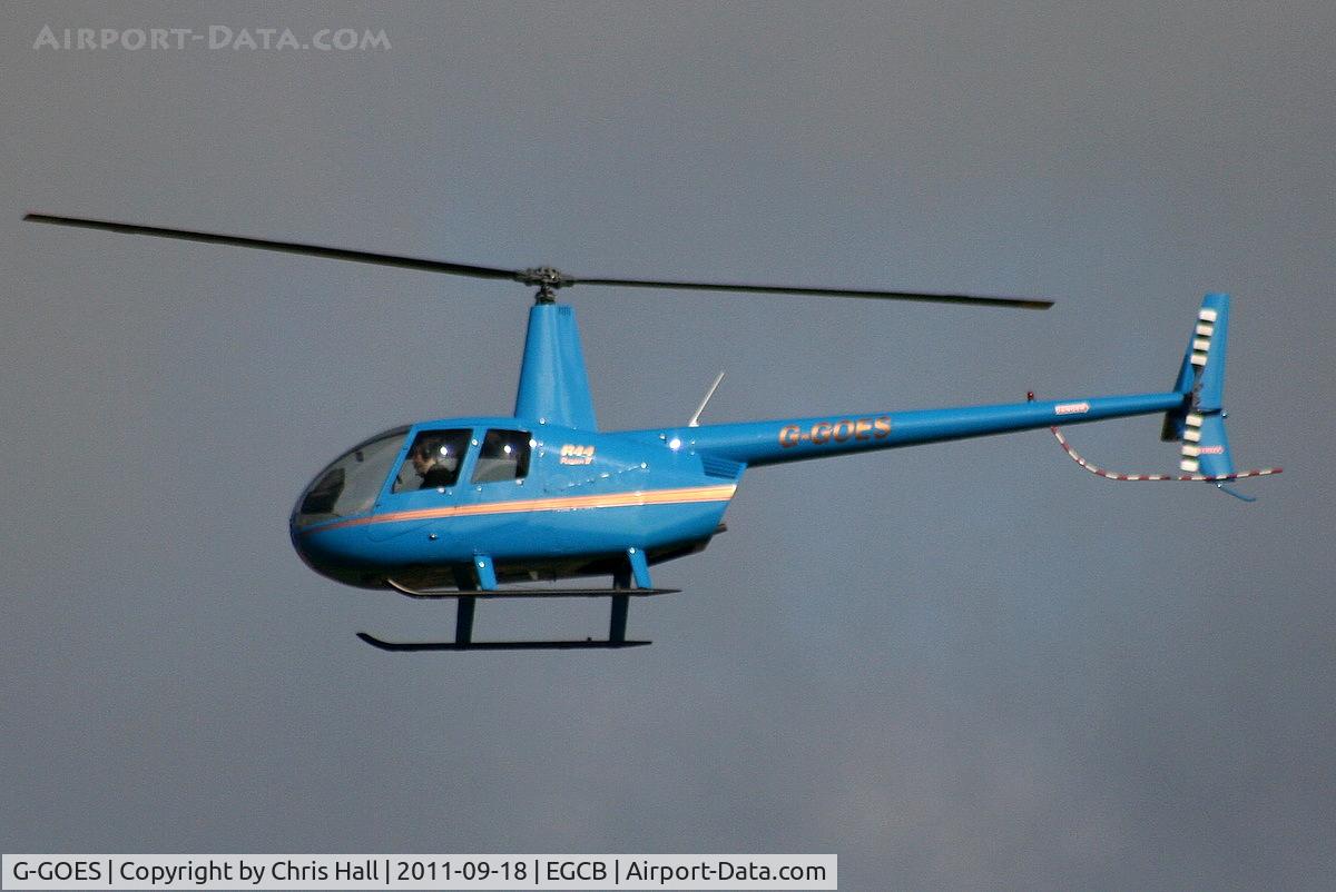 G-GOES, 2005 Robinson R44 Raven II C/N 10942, new Barton resident