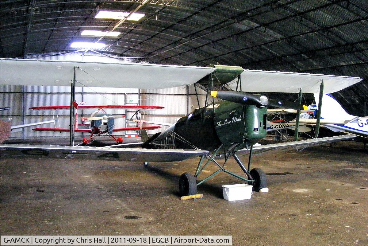 G-AMCK, 1941 De Havilland DH-82A Tiger Moth II C/N 84641, Keenair Tiger Moth based at Barton during the summer