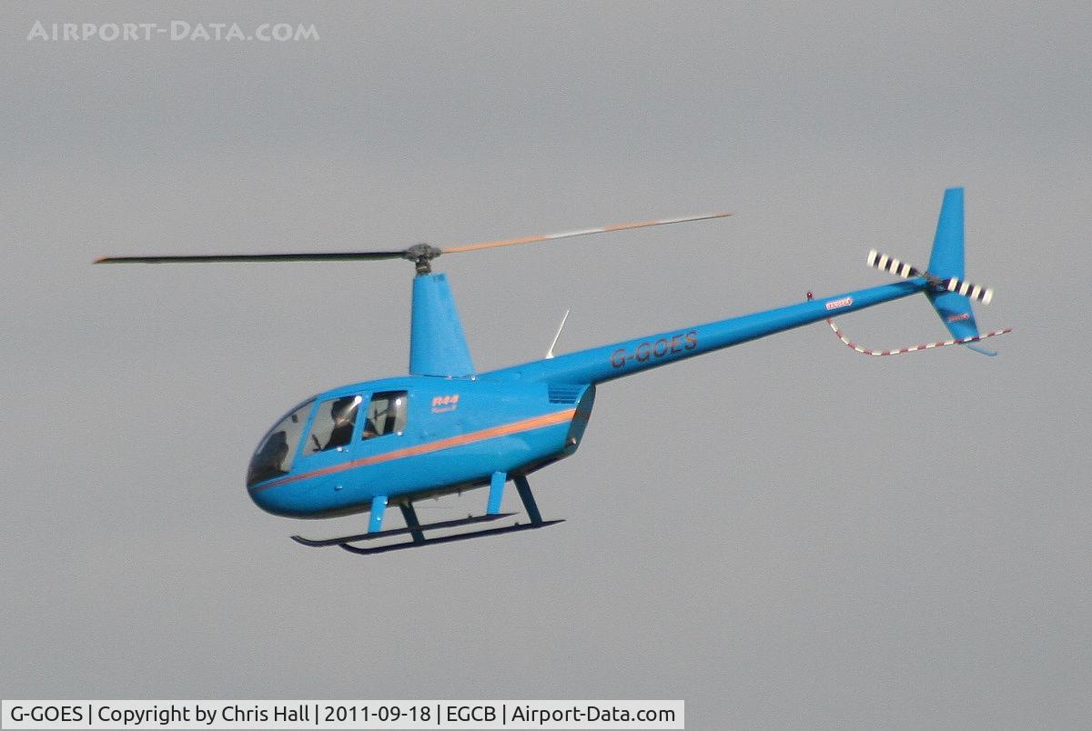 G-GOES, 2005 Robinson R44 Raven II C/N 10942, new Barton resident