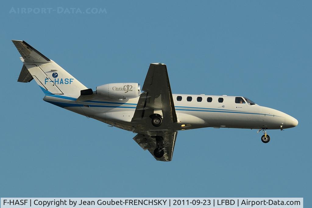 F-HASF, 2001 Cessna 525A CitationJet CJ2 C/N 525A-0015, landing 23