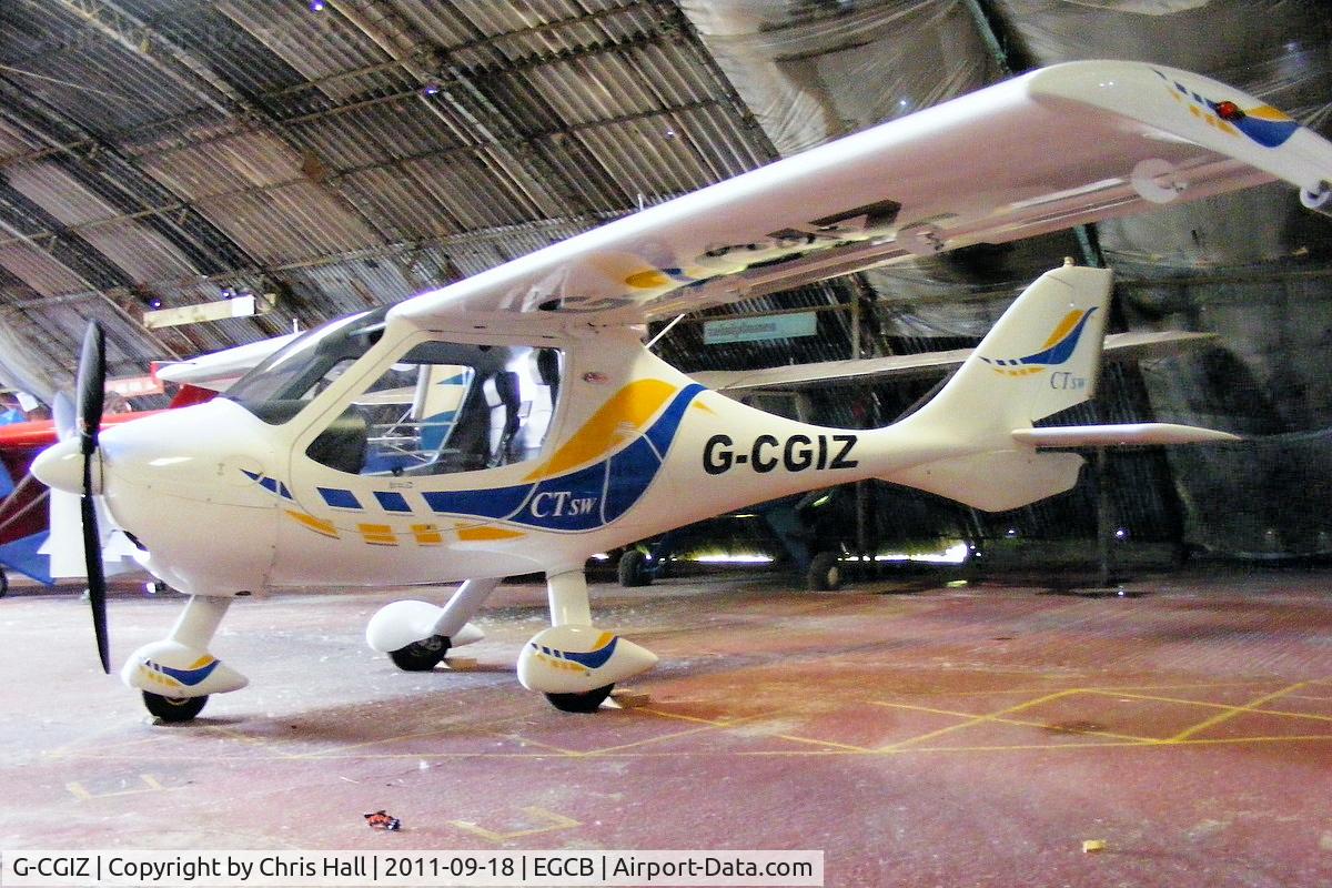 G-CGIZ, 2010 Flight Design CTSW C/N 8512, Barton resident