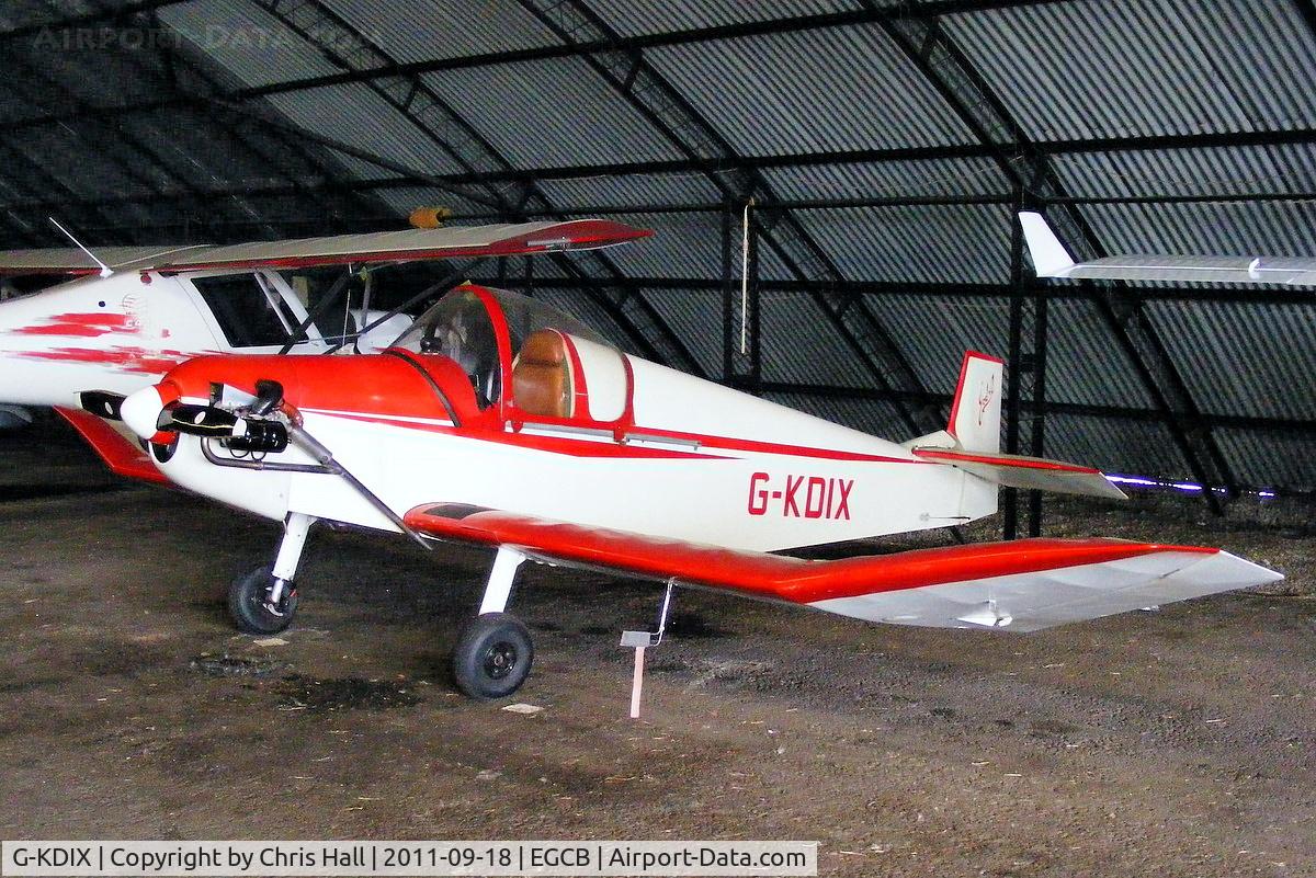 G-KDIX, 1984 Jodel D-9 Bebe C/N PFA 054-10293, Barton resident