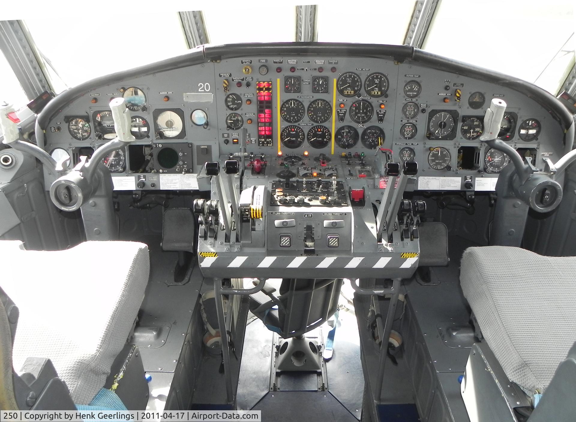 250, Breguet SP-13A Atlantic C/N 55, Cockpit Atlantique.Royal Netherlands Navy.Soesterberg Military Aviation Museum