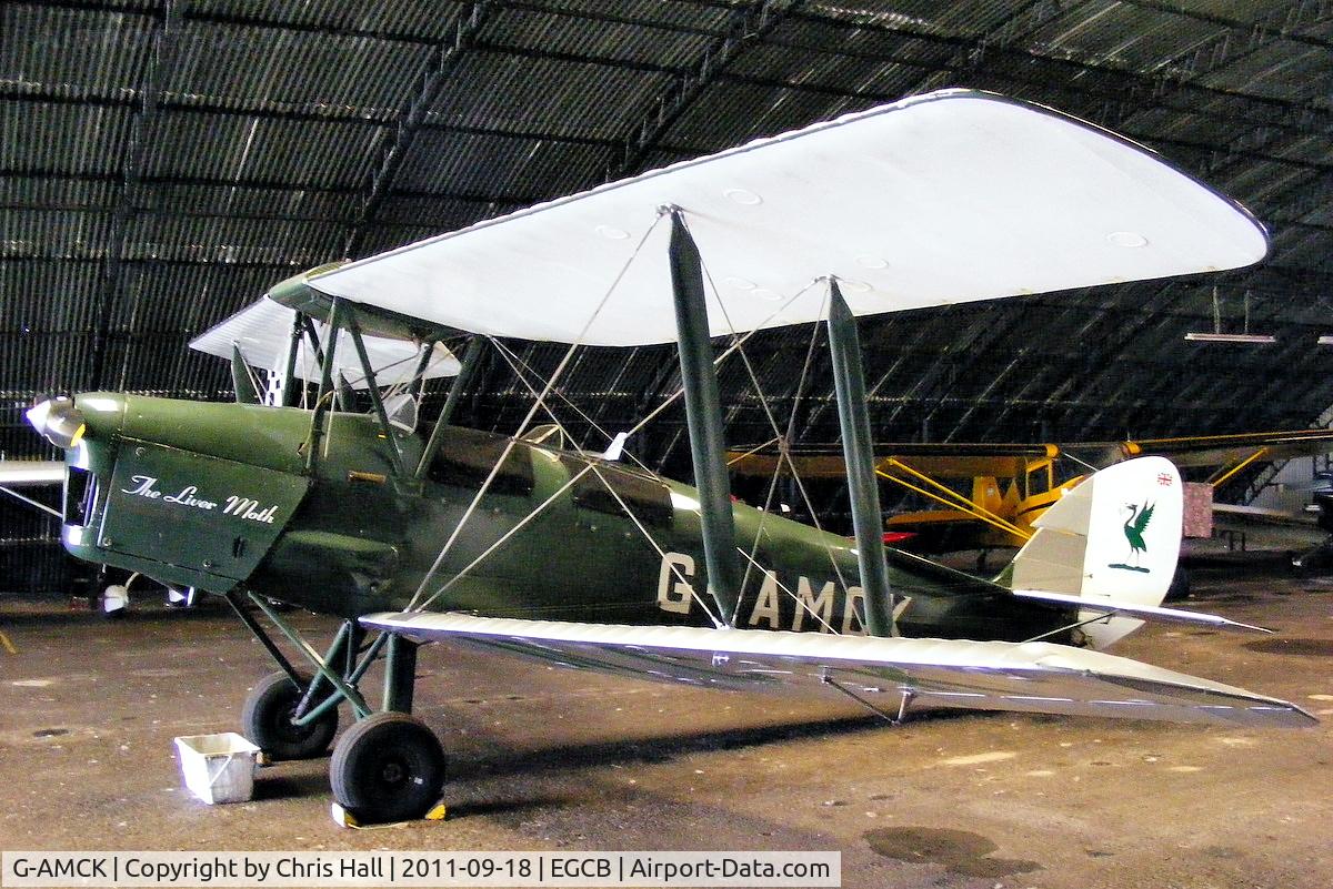 G-AMCK, 1941 De Havilland DH-82A Tiger Moth II C/N 84641, Keenair Tiger Moth based at Barton during the summer