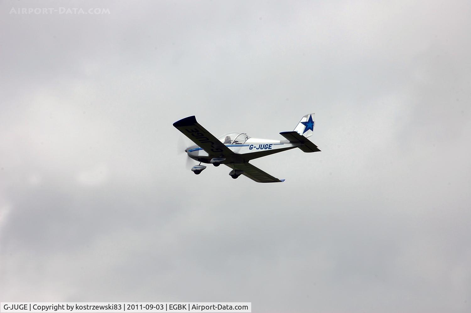 G-JUGE, 2003 Cosmik EV-97 TeamEurostar UK C/N 1709, sywell2011