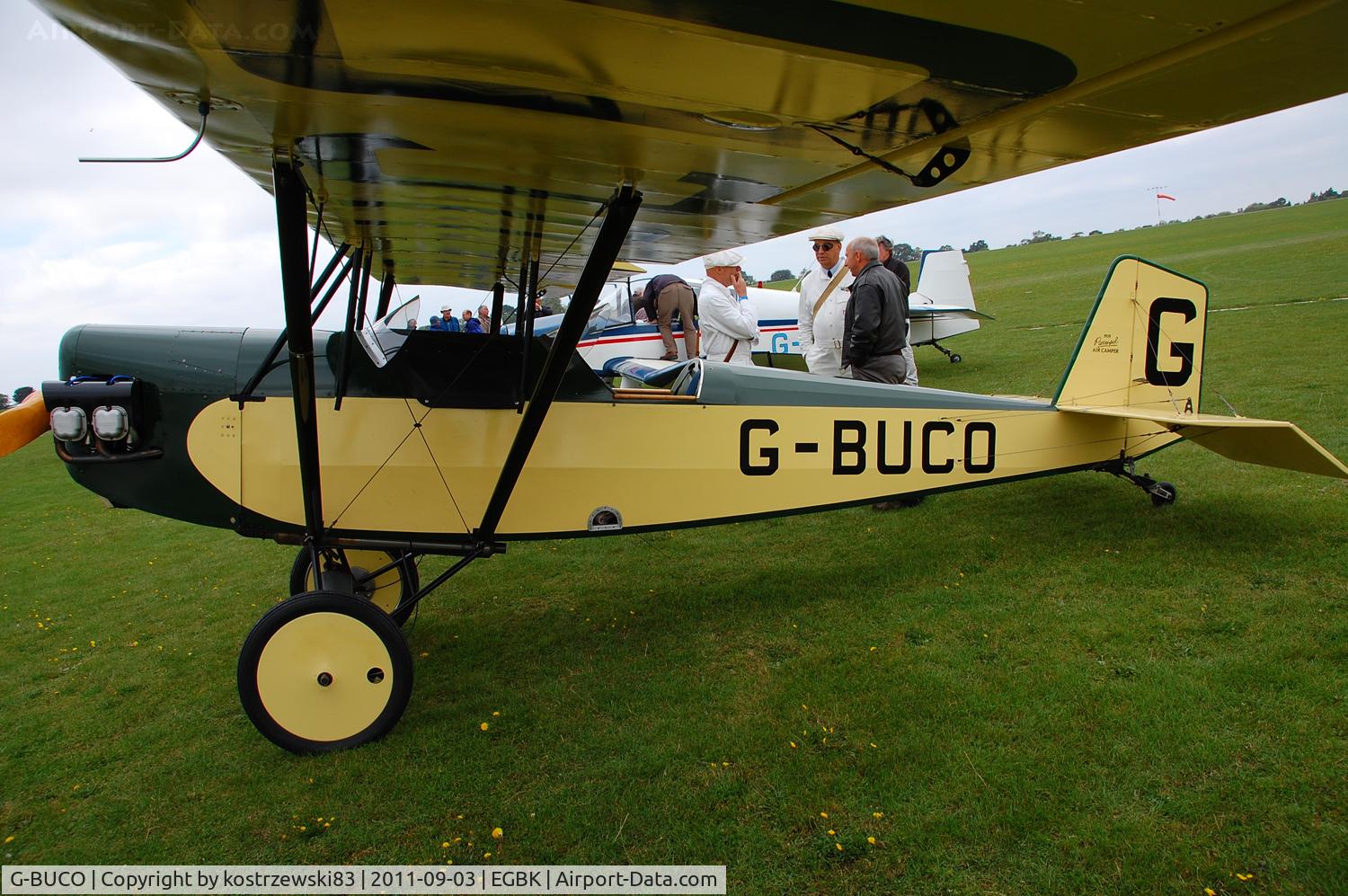 G-BUCO, 1992 Pietenpol Air Camper C/N PFA 047-11829, Sywell 2011