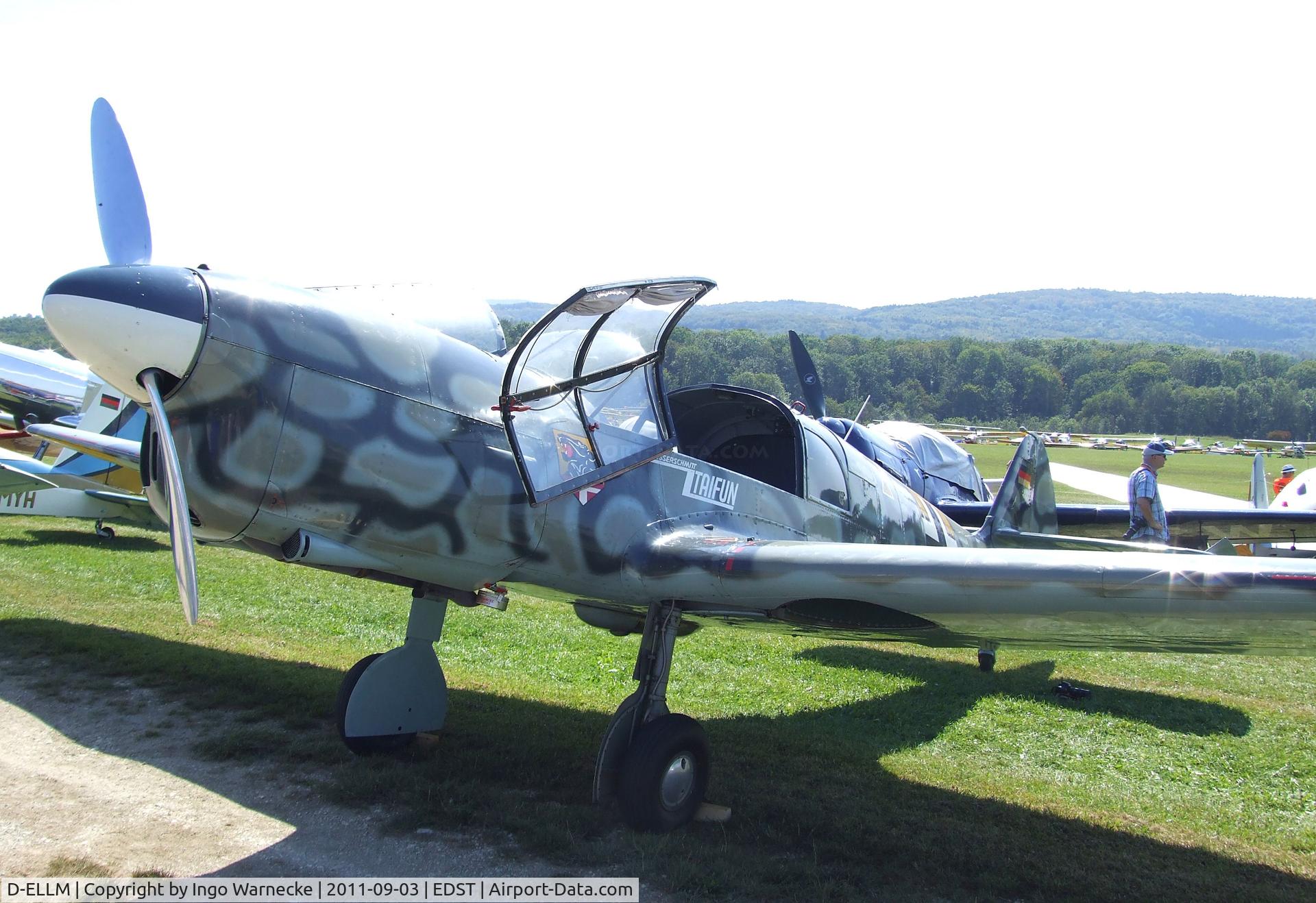 D-ELLM, 1945 Nord 1002 Pingouin II C/N 88, Nord N.1002 Pingouin 2 at the 2011 Hahnweide Fly-in, Kirchheim unter Teck airfield