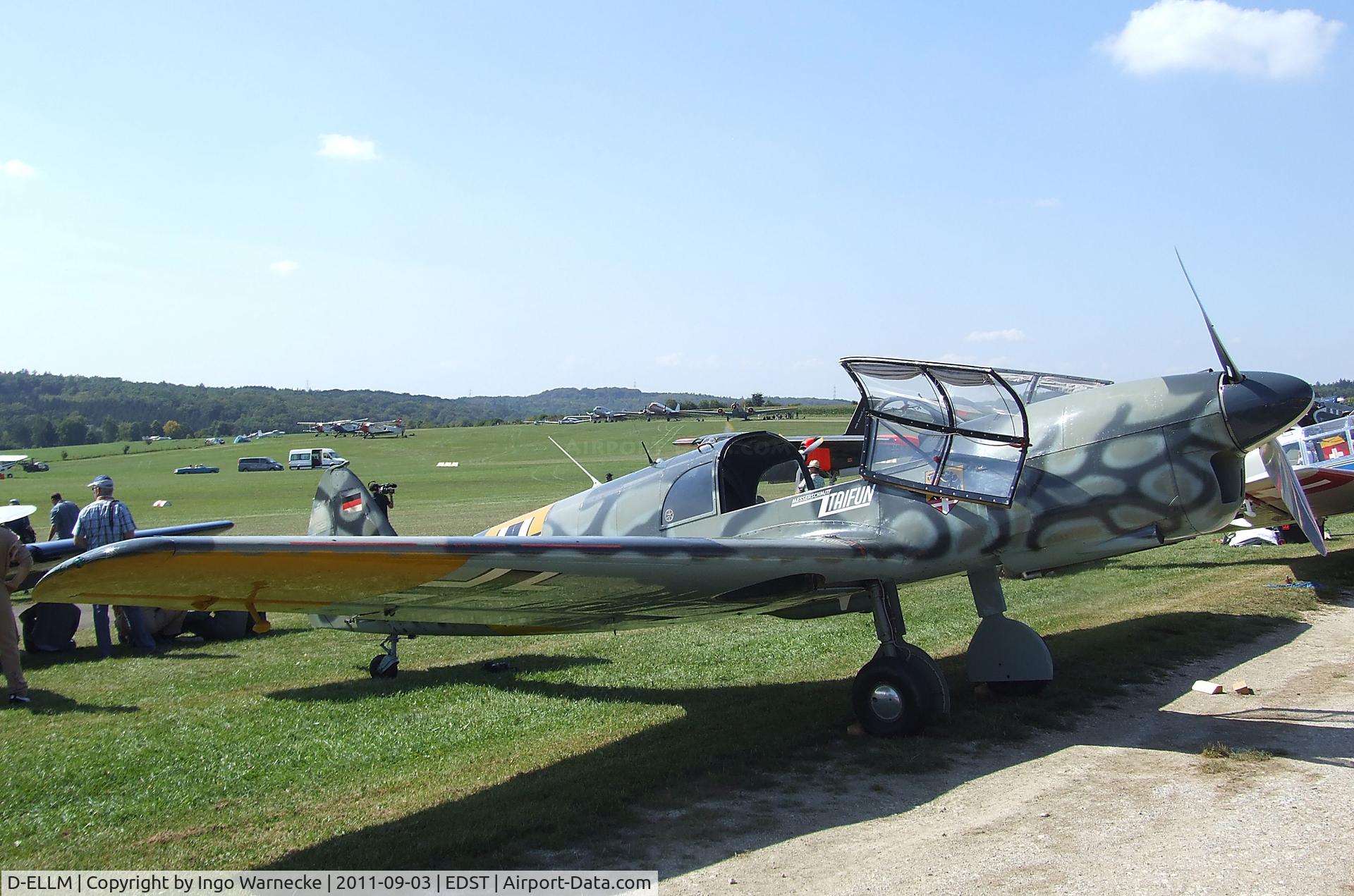 D-ELLM, 1945 Nord 1002 Pingouin II C/N 88, Nord N.1002 Pingouin 2 at the 2011 Hahnweide Fly-in, Kirchheim unter Teck airfield
