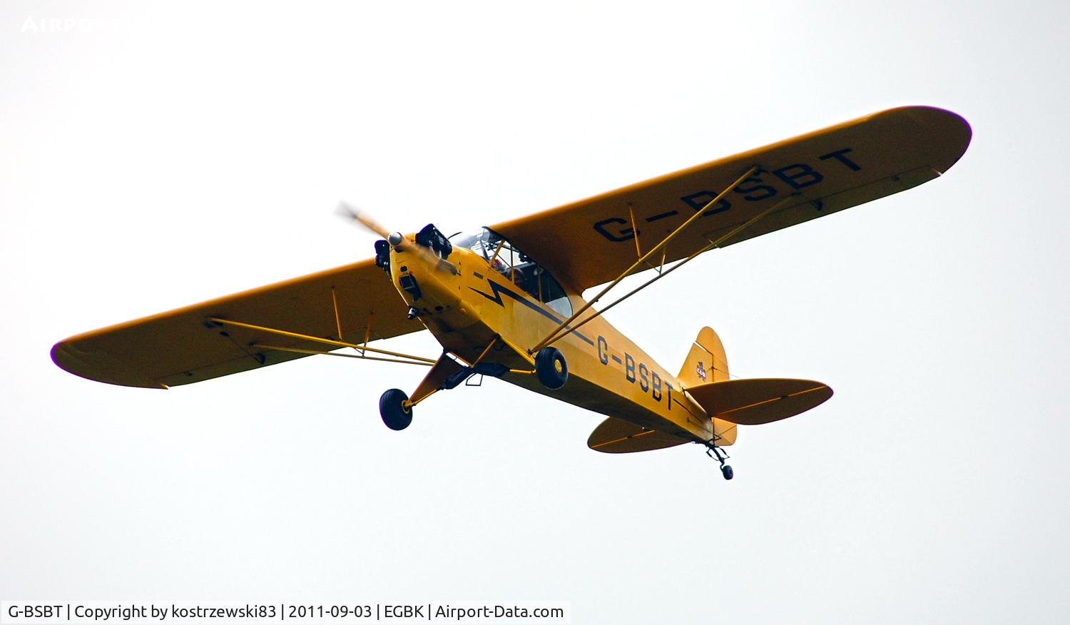G-BSBT, 1946 Piper J3C-65 Cub Cub C/N 17712, Sywell 2011