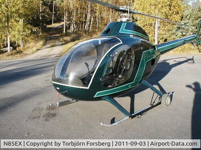 N85EX, Rotorway EXEC C/N 3034, This aircraft is located in Varberg, Sweden.