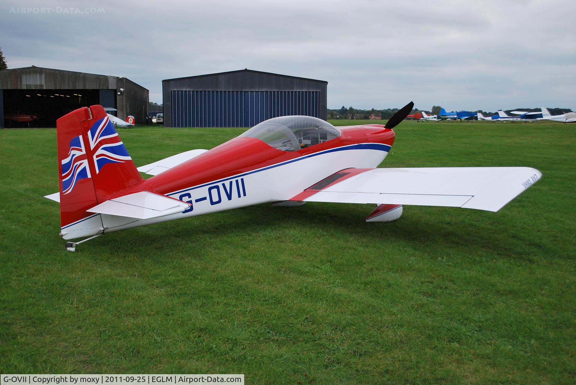G-OVII, 2007 Vans RV-7 C/N PFA 323-14100, Vans RV-7 at White Waltham