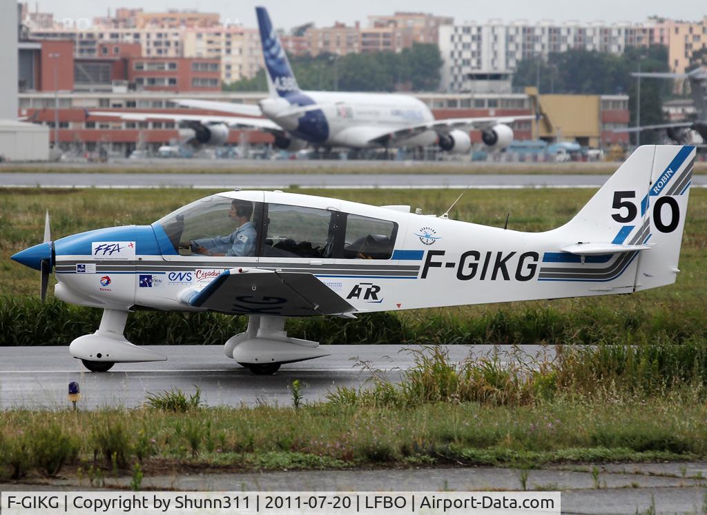 F-GIKG, Robin DR-400-140B Major C/N 1930, Participant of the French Young Pilot Tour 2011