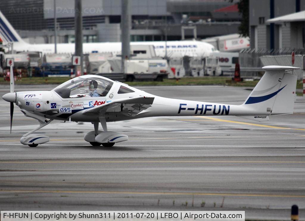 F-HFUN, 2011 Diamond DV-20 Katana C/N 20200, Participant of the French Young Pilot Tour 2011