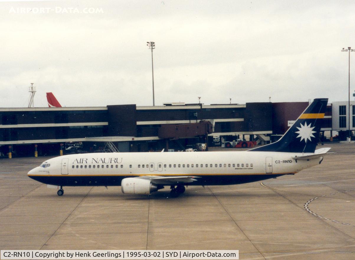 C2-RN10, 1993 Boeing 737-4L7 C/N 26960/2483, Air Nauru