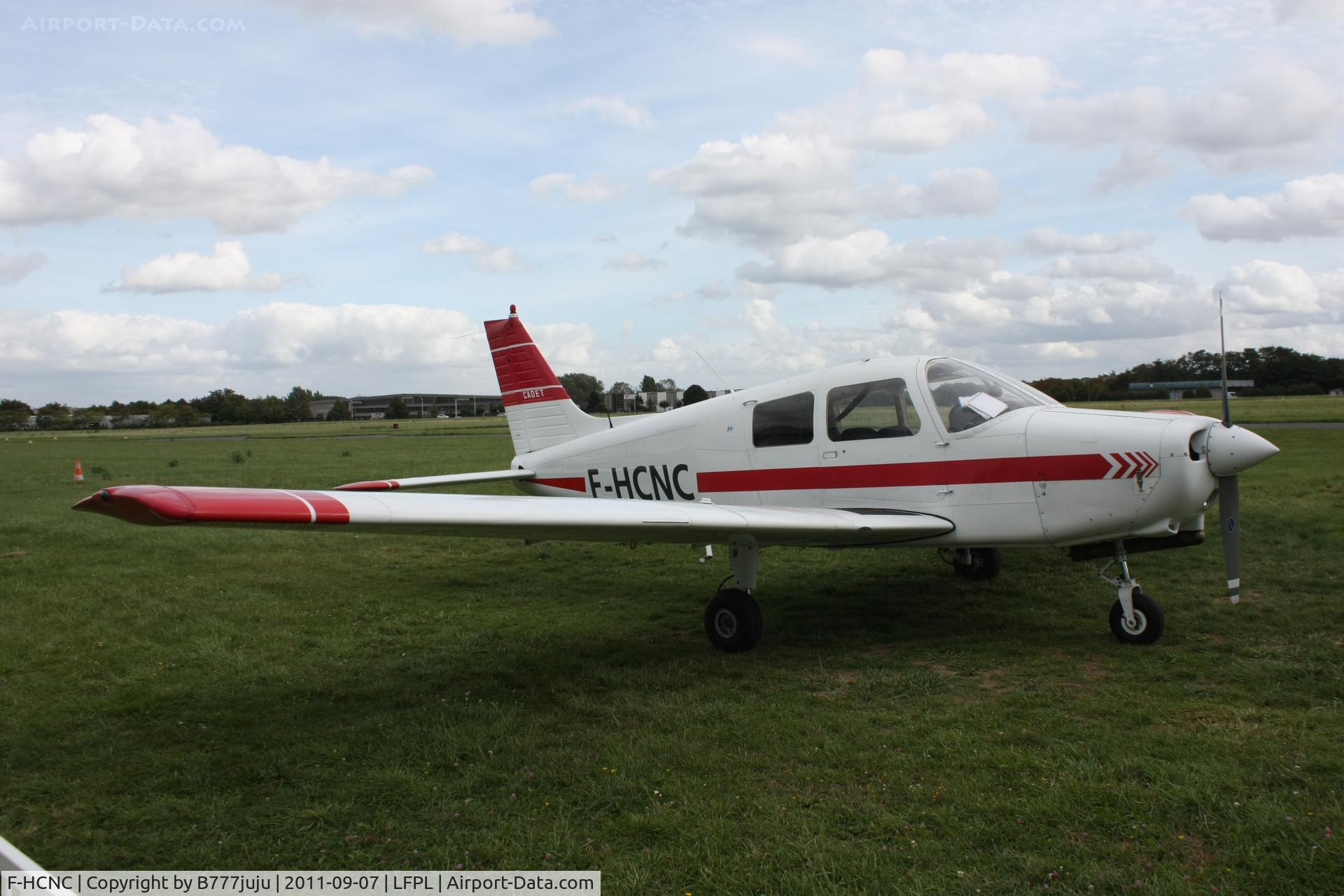 F-HCNC, Piper PA-28-161 Cadet C/N 28-41110, at Logne